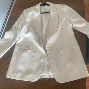 Express white blazer